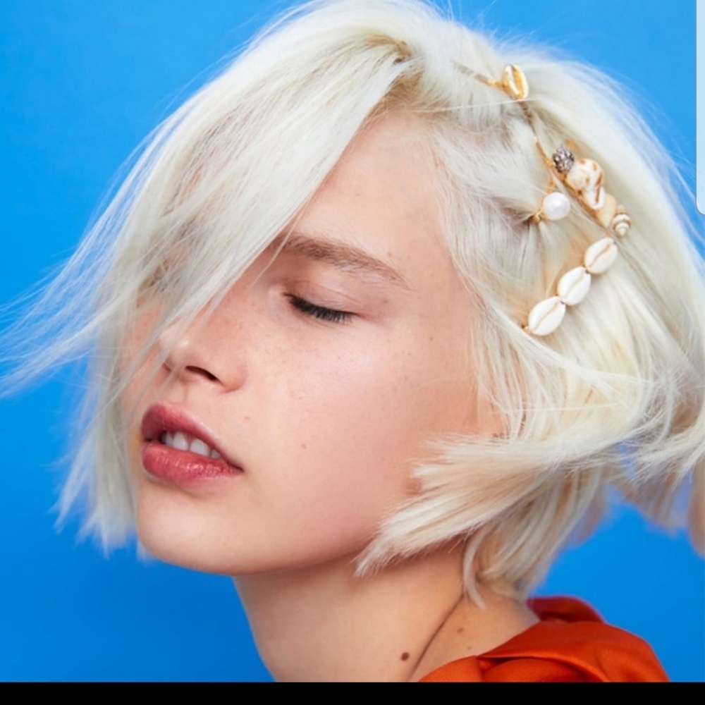 Last set! Beach seashell hair pins - Picture 4 of 6